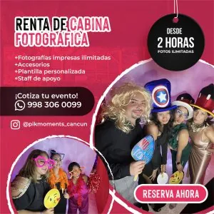 Cabina Pikmoments Cancun